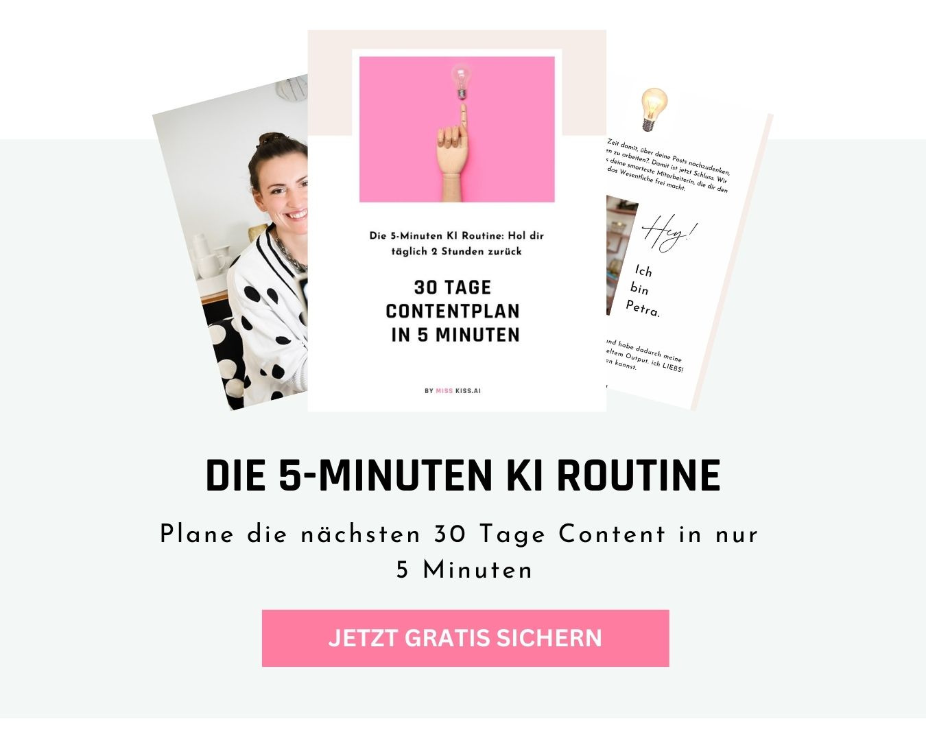 5 Minuten KI Routine Freebie - quer